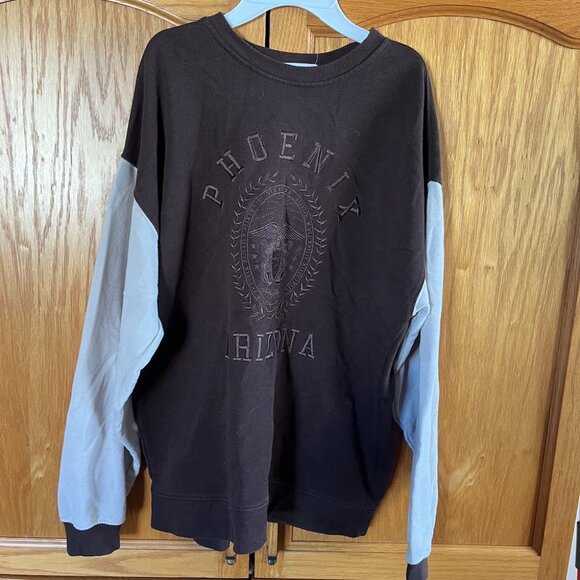 Garage Brown and Cream Sweatshirt - Picture 10 of 11